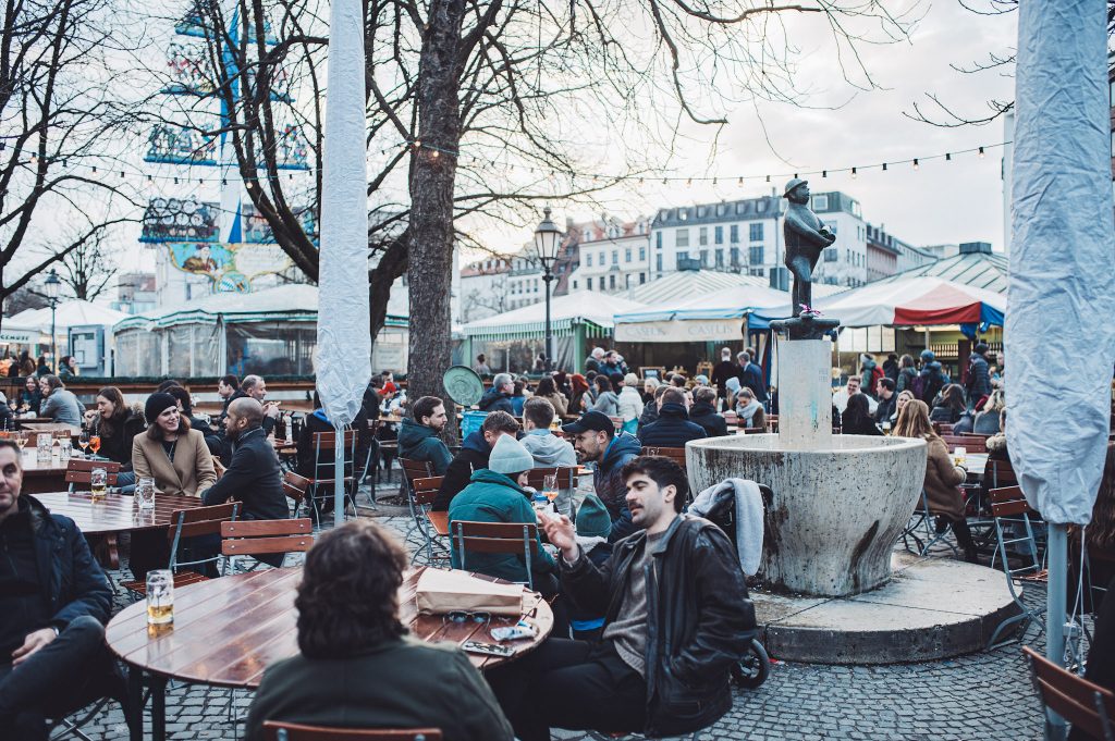 Darf bei keinem München-Trip fehlen: Der Viktualienmarkt