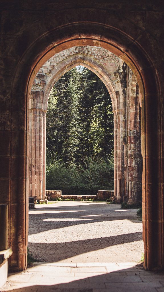 Torbogen, Kloster, Schwarzwald, Natur, Allerheiligen, Wandern, Entschleunigung