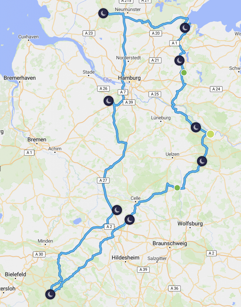 Unsere Tour de Landvergnügen im Norden Deutschlands